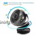 Battery Operated Fan Clip On Fan Portable 2600mAh Rechargeable Desk Fan for Baby Stroller  Car Gym Home Office Seabeach Outdoor Traveling and Camping(Enhanced Airflow  Lower Noise) - B07BBN3X44